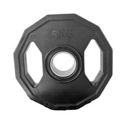 Anilha Dectagonal Injetada Furo Olímpico (Anel Inox)