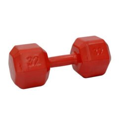 Dumbbell Sextavado Emborrachado